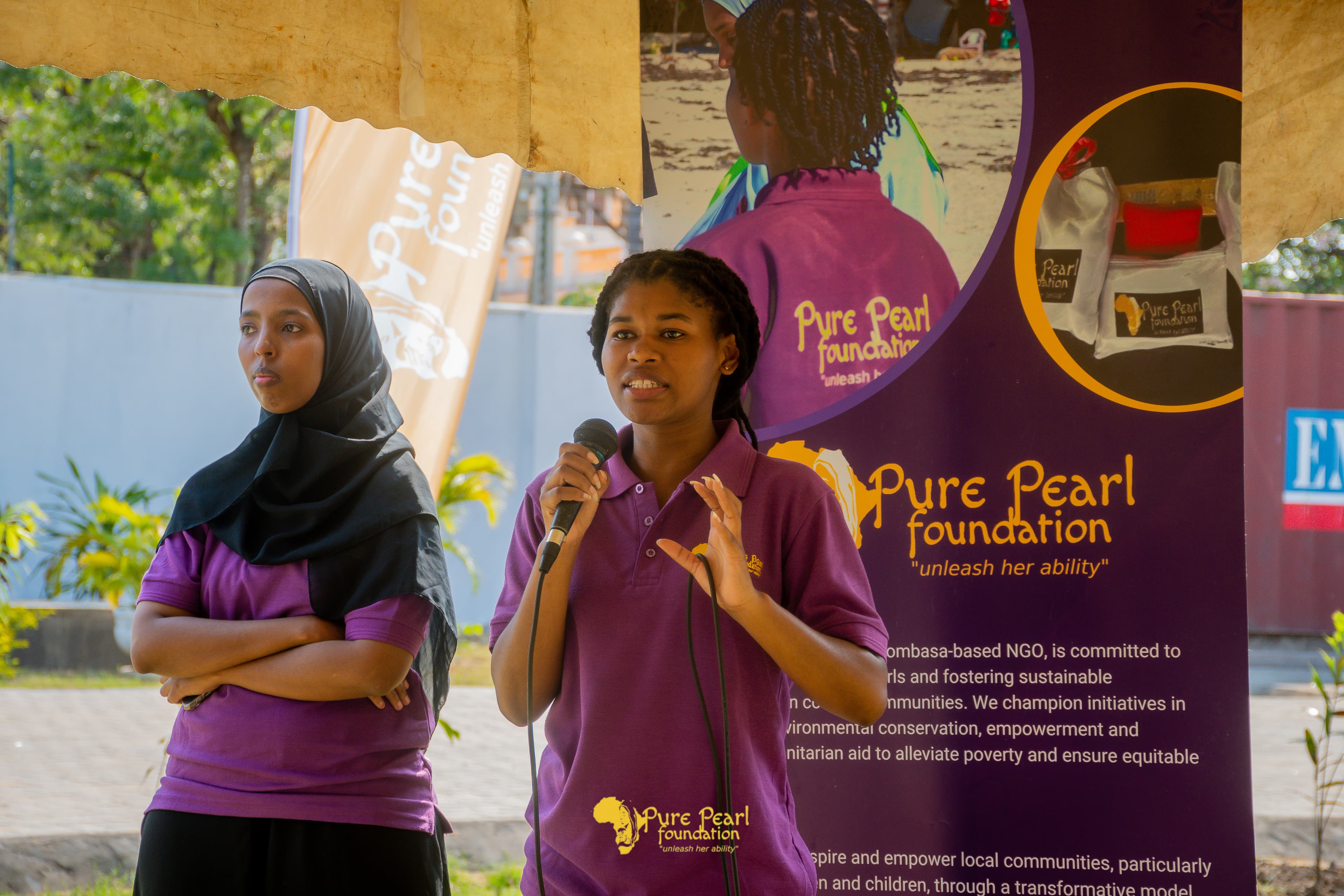 Pure Pearl Foundation team empowering communities